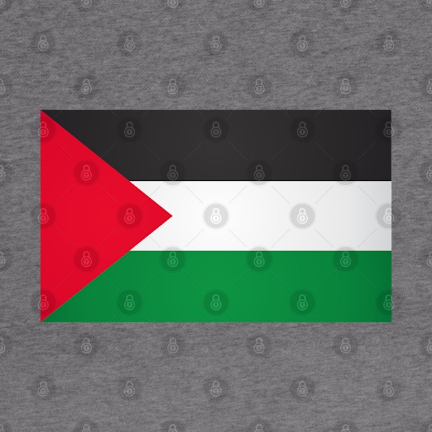 Palestine Flag by Dale Preston Design